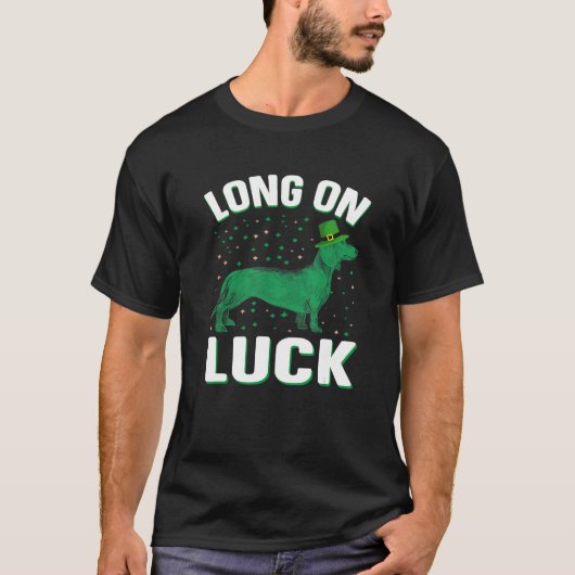 LANG OP LUCK St Patrick's Day T-shirt (Voorkant)