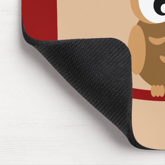 Lang open met heldere ogen muismat (Hoek)