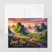 Lang Son Vietnam Briefkaart (Voorkant / Achterkant)