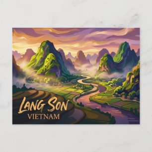 Lang Son Vietnam Briefkaart