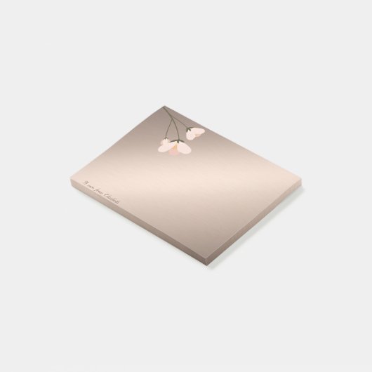 Lang stijlvolle, elegante ventilator post-it® notes (Schuin)