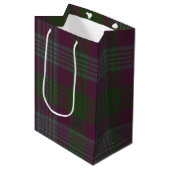 Lang Tartan Medium Cadeauzakje (Voorkant Gekanteld)
