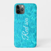 Lang van het Rode zee van Turquoise Case-Mate iPhone Case (Achterkant)