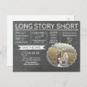 Lang verhaal kort | Financiering | De foto bewaart Aankondigingskaart (Voorkant / Achterkant)