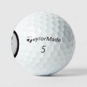 Lang verloren bal aangepaste tekst golfbal (Logo)