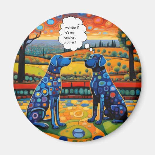 Lang verloren broer magneet (Voorkant)