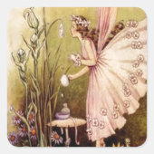 Lang Vierkante Sticker (Voorkant)