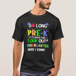Lang voor de kleuter hier kom ik voor de K Gradu T-shirt