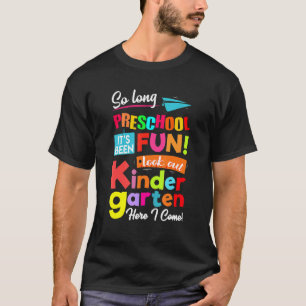 Lang voorschoolse kleuterschool, hier kom ik bij t-shirt