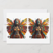 Langa Vuma Fairy Tanktop Feestdagenkaart (Voorkant)