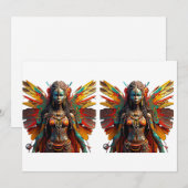 Langa Vuma Fairy Tanktop Feestdagenkaart (Voorkant / Achterkant)