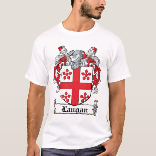 Langan Family Crest T-shirt