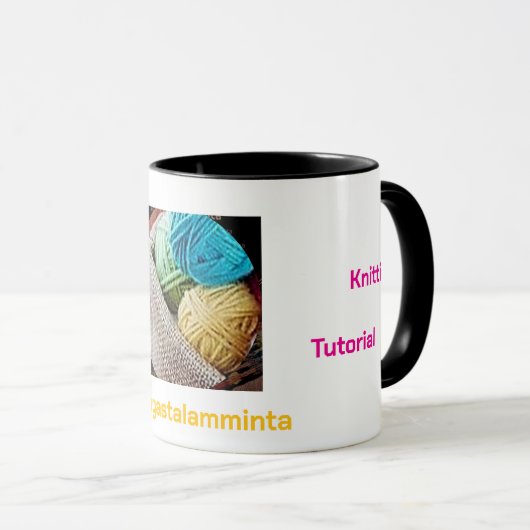 Langastalamminta tutorial mok (Voorkant rechts)