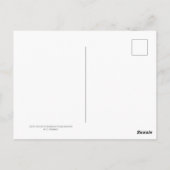 Langbek-sterkeelkolibrie Briefkaart (Achterkant)