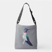 Langbekenkolibrie Crossbody Tas (Voorkant)