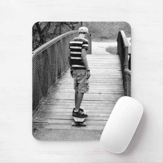 langboard brugrijden muismat (Met muis)