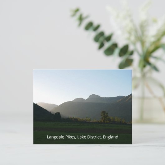 Langdale Pikes Briefkaart (Staand voorkant)