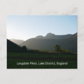 Langdale Pikes Briefkaart (Voorkant)