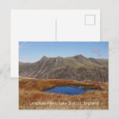 Langdale Pikes Briefkaart (Voorkant / Achterkant)