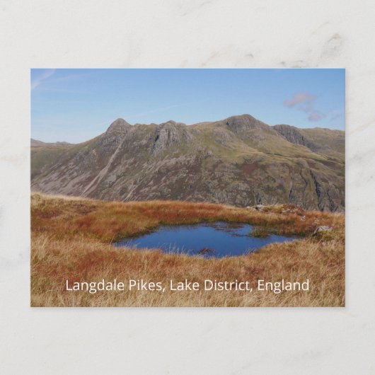 Langdale Pikes Briefkaart (Voorkant)