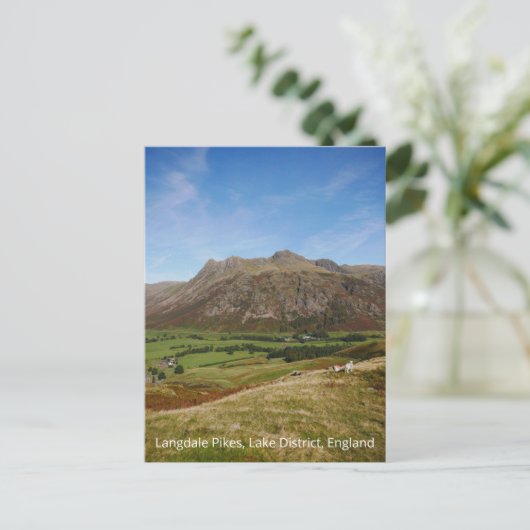 Langdale Pikes Briefkaart (Staand voorkant)