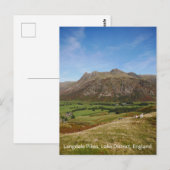 Langdale Pikes Briefkaart (Voorkant / Achterkant)