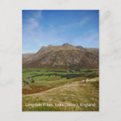 Langdale Pikes Briefkaart (Voorkant)