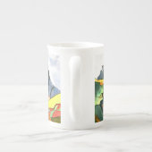 Langdale Pikes. Porselein Kop (Achterkant)