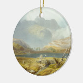Langdale Pikes uit het "District van het Engelse m Keramisch Ornament (Links)
