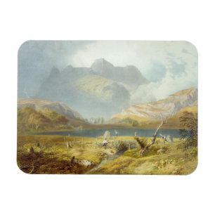 Langdale Pikes uit het "District van het Engelse m Magneet