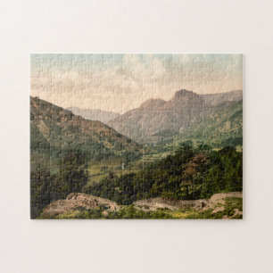 Langdale Valley, Lake District, Cumbria, Engeland Legpuzzel