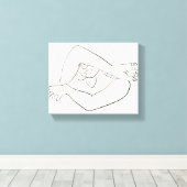 Langdurig Canvas Afdruk (Insitu (Houten vloer))