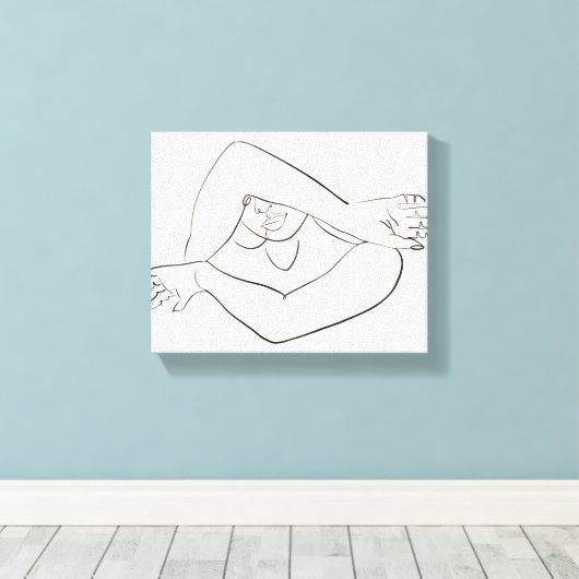 Langdurig Canvas Afdruk (Insitu (Houten vloer))