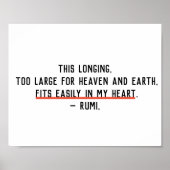 Langdurig in mijn hartritmediskette afdrukken poster (Voorkant)