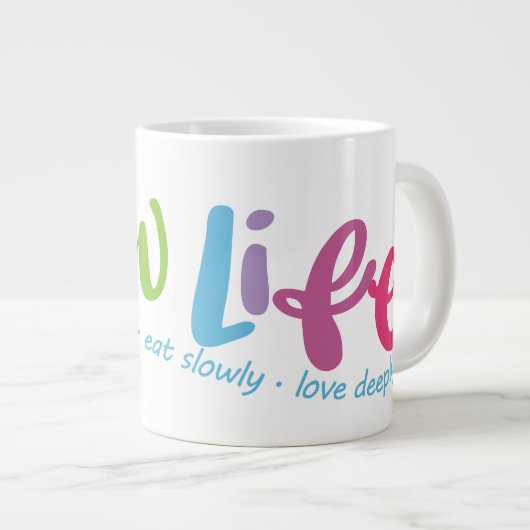 Langdurig leven grote koffiekop (Voorkant rechts)