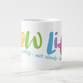 Langdurig leven grote koffiekop (Voorkant)