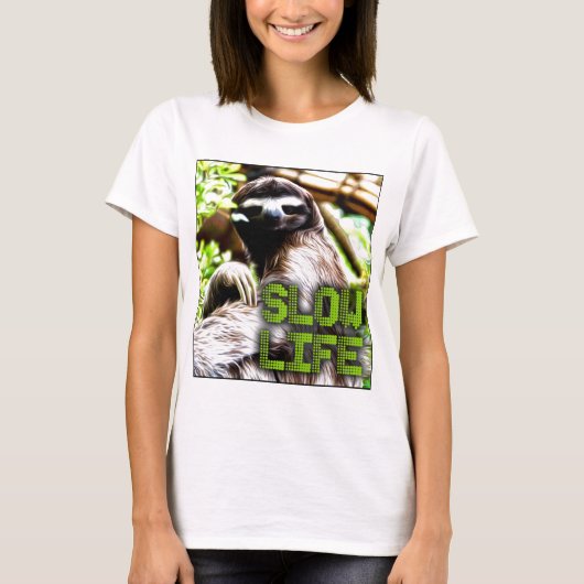 Langdurig leven t-shirt (Voorkant)