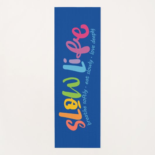 Langdurig leven yogamat (Voorkant)