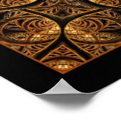 Langdurig voor Home Mandala Poster (Hoek)