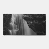 Langdurige blootstelling aan zwarte en witte water bureaumat (Voorkant)