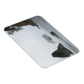 Langdurige blootstelling van golfbewegingen aan de magneet (Rechterzijde)