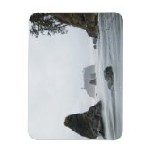 Langdurige blootstelling van golfbewegingen aan de magneet (Verticaal)