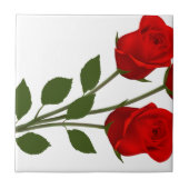 Langdurige Rozen Tegeltje (Voorkant)