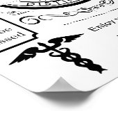 langdurige verzorging met ouderschapsverlof poster (Hoek)