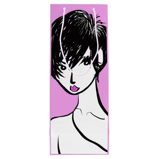 Langdurige wastas wijn cadeautas (Achterkant)