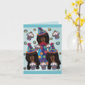 Langdurige zwarte valkuilen kaart (Gele Bloem)