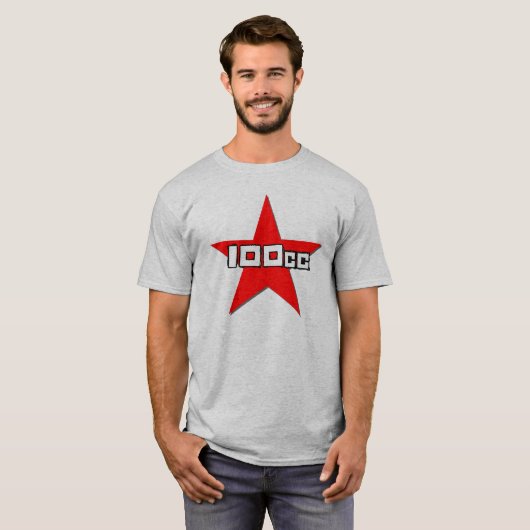 Lange 100cc-hoes bovenaan t-shirt (Voorkant volledig)
