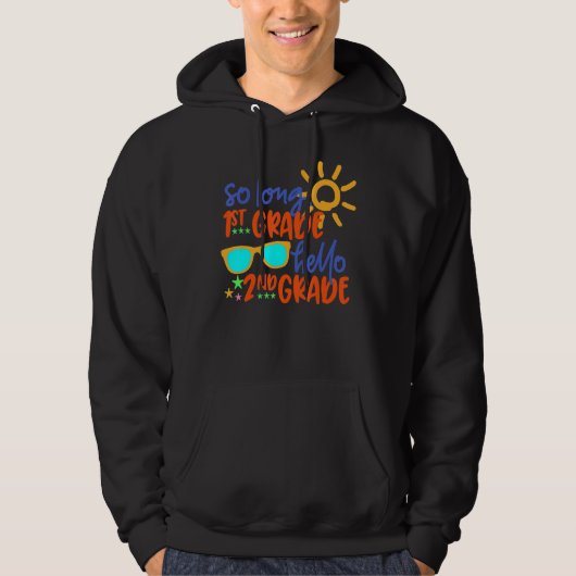 Lange 1e graad Hallo 2e klas docent Hoodie (Voorkant)
