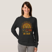 Lange 1e graad Hallo 2e klas docent T-shirt (Voorkant volledig)