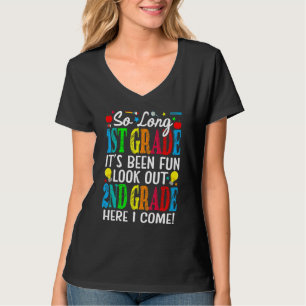 Lange 1e klas... het is een vage blik op 2e klas. t-shirt